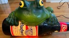 Budweiser Beer Frog Light Sign Display Sound 1995 Anheuser Busch Vintage Tested