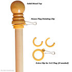 Wood 5 Foot Flag Pole