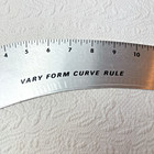 Fairgate 24  Aluminum Metal Vary Form Curve Rule Tailor Ruler Made In Usa
