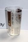 Org  Vintage 1957 Kentucky Derby Churchill Downs Horse Racing Glass Cup Gold Bar