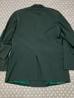 Vintage Us Army Service Jacket Class A Men   s 42r Green Button Ribbons Insignia