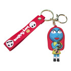 Sally Nightmare Before Christmas 3d Keychain Backpack Purse Zipper Charm New