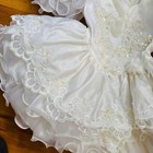 Vintage Pageant dedication baptism Dress Toddler Size 1 Made In Usa