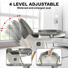 Convertible 6-in-1 Baby High Chair For Toddlers With Folding  Adjustable Grey Us