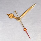 Vintage Luminous Gold Red Nh34 Gmt Watch Hand Fit Nh34a Movement Men Watch Parts