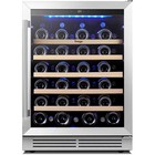 Yeego 24  Wine Refrigerator 5 12 Cu ft Cooler Fridge 52 Bottles Capacity 40-65  f