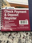 Check Payment And Deposit Register  8-1 2  X 11   44 Pages  afr60   White