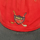 Polo Ralph Lauren Polo Hat Crest Adjustable Strapback Red Blue Usa Nwt Vtg 90s