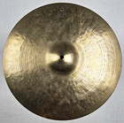 Vintage 1960 s-1970 s K  Zildjian Istanbul New Stamp 14  Hi-hats - Signed