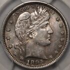 1895 25c Barber Quarter Pcgs Au58