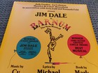 Barnum Tony Winning Broadway Musical Window Card Jim Dale Glenn Close