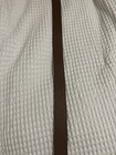 Kingsize Mens Brown Solid Adjustable Leather Dress Belt 1 25 In Width Size 52 54