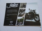 Triumph Motorcycles Bonneville Bobber Black Postcard