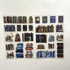 Antique Book Cardstock Stickers Junk Journaling Collage Scrapbooking