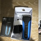 Braun Series 3 310s Wet dry Rechargeable Foil Shaver Trimmer Black blue Men