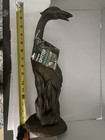 Heron Pond Spitter Bird Piped Statue Fountain Pond Water Feature Garden Decor Us
