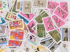 Stamp France Commemorative 50pc Lot Off Paper Philatelic Kiloware