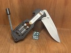 Kershaw Select Fire 1920 Manual Drop Point Plain Edge Bit Driver Great 