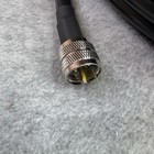 59ft Rg-213 Coax Coaxial Low Loss Cable W  Male Pl-259 Cb Ham Radio Rg213u 18m