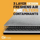 Broan Nutone 10 5 X 8 75 Aluminum Range Hood Filter - 2 Pack