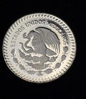 1986 Mo 1 Oz Onza Mexico  999 Pure Silver Proof Libertad Coin In Capsule