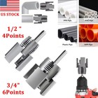 Dual Function Pipe Threading Tool Internal   External For 1 2  3 4  Water Pipe 