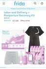 Frida Mom Labor And Delivery   Postpartum Recovery Kit  Postpartum Recovery Kit