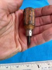 Lot Of 20 Collectible Antique vintage Small really Sm  Wood Handle Screwdrivers