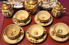 Very Rare 17 Pc 1880-90 Japanese Kitamura Yaichiro Royal Satsuma Tea Set