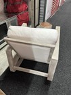Restoration Hardware Natural Whitewashed Rocking Chair 