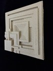Ennis House   Frank Lloyd Wright Replica Tile 5 In   Blad Runner Prop