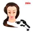 24  Practice  Head Long Hair Salon Model Hairdressing Mannequin Doll