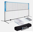 Olybeaka Portable Badminton   Pickleball   Volleyball Sports Net Set