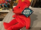 Bamm Beanos Sammy Sosa  21 Red Salvinos Collectible Bear Plush 1998