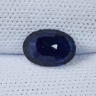 1 38 Ct Gfco   Best Grade Deep Royal Blue Natural Blue Sapphire - Oval Gem Video