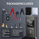 Portable Car Starter With Air Compressor 150psi Digital Tire Inflator car Batter