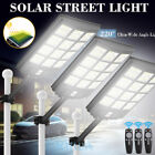 Solar Power Pir Motion Sensor Wall Light Led Outdoor Garden Security Flood Lamp