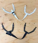 Ccm Hockey Helmet Chin Strap   Ear Loops Kit   Black White Chinstrap Sling Bauer