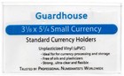 1 - Guardhouse Small Currency Holder 3 1 8  X 5 1 4  Unplasticized 7 Mil Sleeves