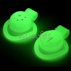 Luminous Male Chastity Cage Device With 5 Size Rings Set Belt Lock Ring