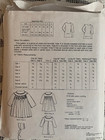 Rare The Children s Corner Pattern 12 Smocked Coat   Bonnet Sz 5-6 Uncut 1980