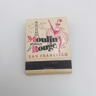 Vintage Girlie Feature Matchbook Moulin Rouge Night San Francisco California