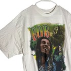 Bob Marley Band Concert Tshirt White Roots Rock Reggae Size 1x