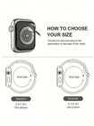 Soft Silicone Band   Bumper Case For Apple Watch Series 10 9 8 7 Se 45mm 49mm