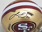Fred Warner Auto Signed San Francisco 49ers Gold Speed Mini Helmet Beckett Wit