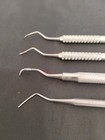 Lot Of 4 Vintage Made In Usa Dental Instruments   See Photos 
