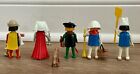 Vintage Playmobil 3292 Townspeople Set Baker  Farmer Professor 1970s
