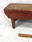 Antique Stool Cricket Foot Stool Wooden Mortised Legs 16 X 6 X 8 Original 