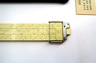 Vintage Keuffel   Esser Slide Rule N4083-3 K e Log Duplex Vector With Case   Box