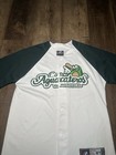 Majestic Los Aguacateros De Michoac  n Baseball Button-front Jersey White green